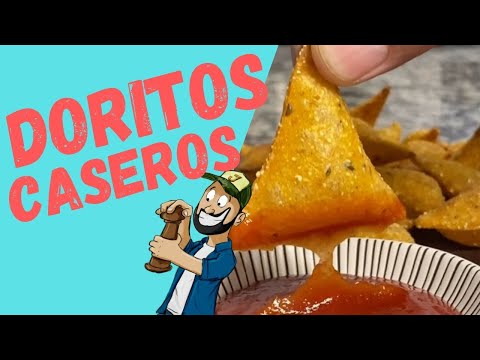 DORITOS CASEROS super fáciles, riquísimos y crocantes! #Doritos #NachosCaseros