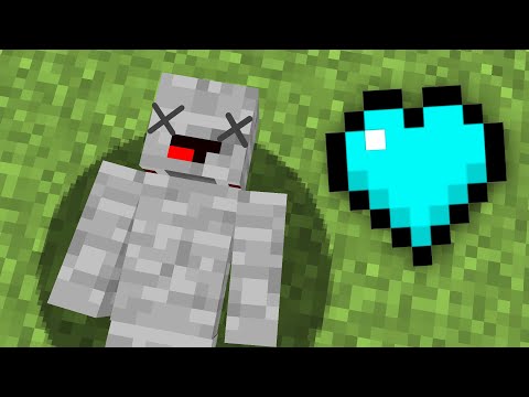 Ich HABE nur noch 1 HERZ😭 in Minecraft HELDEN 2