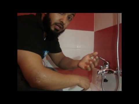 الطريقة الصحيحة  للوضوء