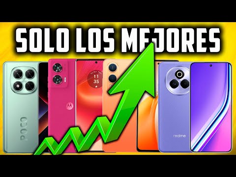 TOP 10 SMARTPHONES CALIDAD PRECIO de ALTO RENDIMIENTO 2025