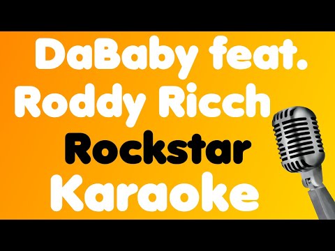 DaBaby • ROCKSTAR (feat. Roddy Ricch) • Karaoke