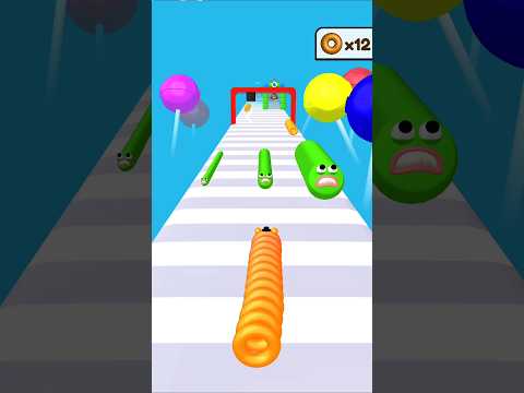 The Runner Spring Master 3D Game Maltiple Amezing Colors  Level.18 Play #games #gaming