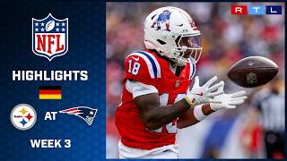 Pittsburgh Steelers at New England Patriots | 🇩🇪 NFL Highlights | RTL Sport