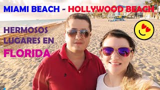 Miami Beach y Hollywood Beach 😎, Hermosos Lugares En Florida | USA