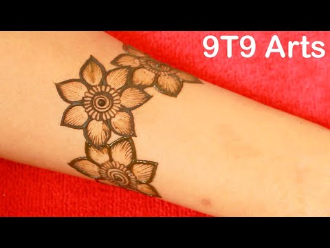 9T9 Arts mehndi | Mehndi designs | Gulf mehndi design | Navratri ke liye mehandi | Mehandi ka design