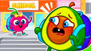 👶🔤 Learn ABC at School! Alphabet Song✨Pit & Penny Funny Stories 🥑