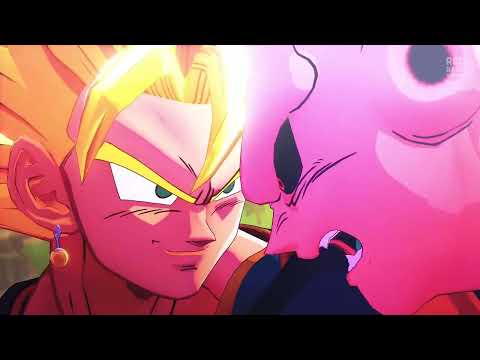 Vegito completely outpowers Buu in a beautiful smackdown