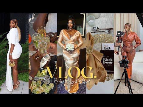 VlOG: The wedding is here! my first NYFW, creator link ups, events + she's booked, busy & blessed!