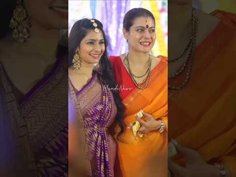 Kajol ๐ masti Girl Ajay Devgan event ๐ฅ entry 4k Shorts video#trendingshorts #viralvideo #kajol
