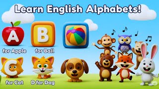 Learn ABCD | ABC | Alphabets | Phonics | Toddlers | ABCD song | ABC Song | alphabets song | Rhymes