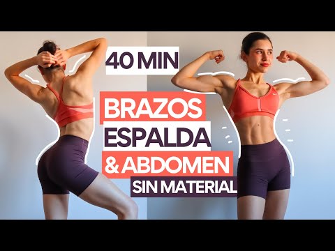 40min BRAZOS ESPALDA Y ABDOMEN SIN MATERIAL MUJERES🔥 TREN SUPERIOR DEFINIDO Y TONIFICADO – ILI LIFE