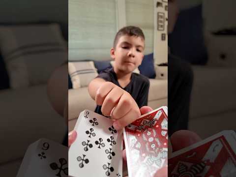 Fake Magician - The Ultimate Card Trick! #familyfun #kidsvideo #youtubekids #tiktok