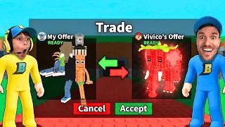 TENTEI TROCAR MEUS BRAINROTS MAIS RAROS COM INSCRITOS!  - Brancoala Games