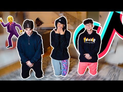 teaching Larray tiktok dances