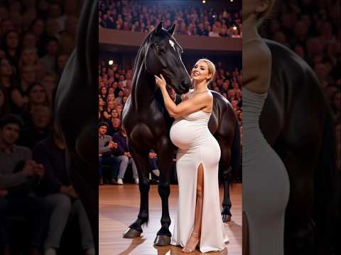 Majestic: Woman-Horse Hybrid Wows the Crowd! #shorts #agt
