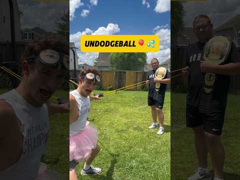 Slingshot WaterBalloon UNDODGEBALL😤🏈 #sports #funny #football #dodgeball #game #competition