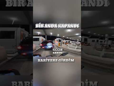 Bariyere dalmak | Kaçıyorum sandı kapattı