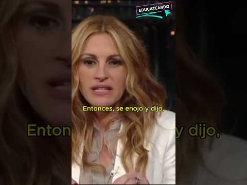 Julia Roberts cuenta con quién no volvería a actuar  #actor #cine #interview #actress