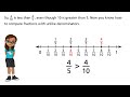 Comparing Fractions and Their Values