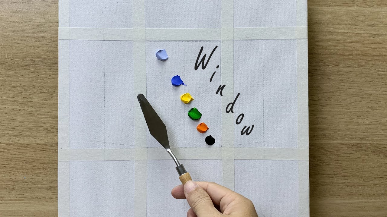 Thick Art - Window Painting