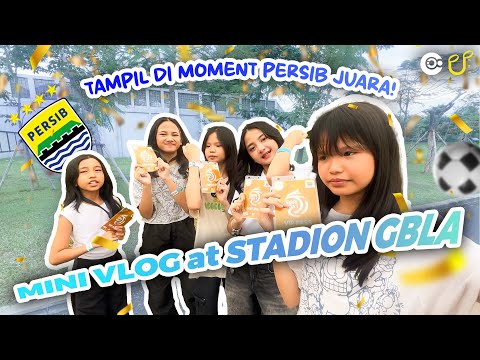 PERSIB JUARA! MINI VLOG COCO GOES TO GBLA!