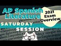Overview of the 2021 AP Spanish Literature Exam