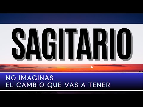 Sagitario Hoy ♐️ | NO IMAGINAS EL CAMBIO que vas a tener |