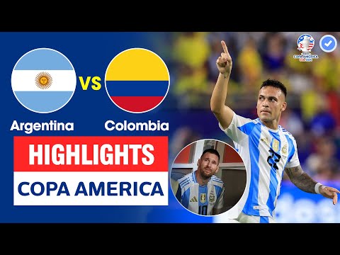 Highlights Argentina vs Colombia | Giọt nước mắt Messi & khoảnh khắc đỉnh cao Lautaro Martinez thumbnail