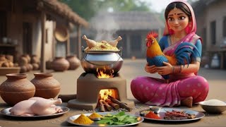 Miniature Doll Chicken Biryani | Tiny Village Kitchen ASMR Cooking | Tiny Indian Village Biryani