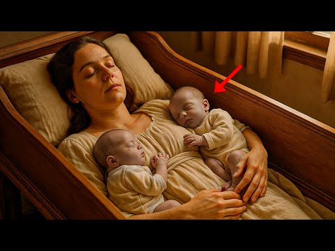 Mother asked to be BURIED with twins who died during childbirth. But father sees a DETAIL in 1 baby!