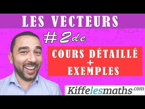 Vecteurs et translations. Seconde. COURS COMPLET. PARTIE 1.