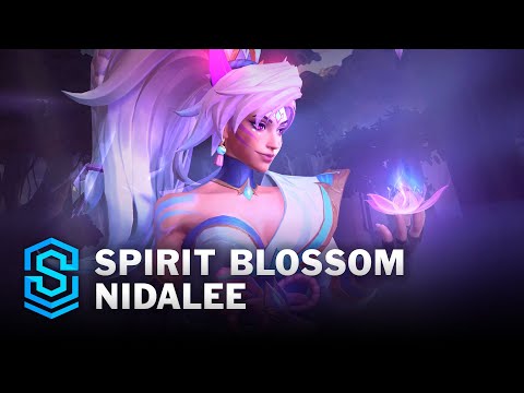 Spirit Blossom Nidalee Wild Rift Skin Spotlight