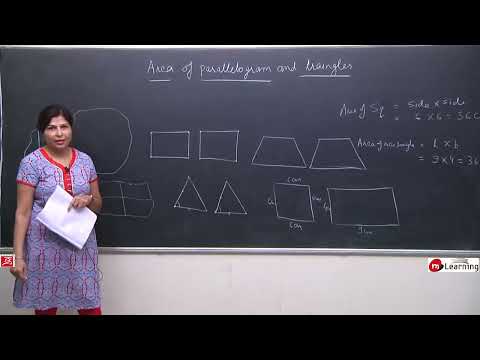 Area Of Parallelogram and Triangles for IX Standard & NTSE 01/06