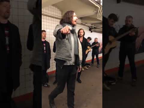 Take Me To Church from my subway session in NYC. #Shorts