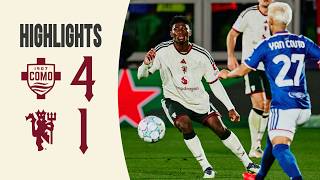 Como 4-1 Man Utd | Highlights