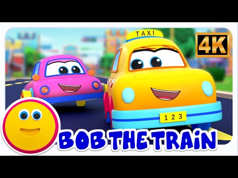 Wheels on the Taxi + More Vehicle Nursery Rhymes for Kids
