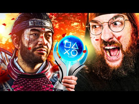 El PLATINO de GHOST OF TSUSHIMA me convirtió en el FANTASMA