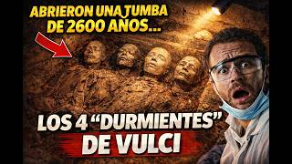 Abrieron una tumba de 2600 años y los cuerpos seguían ASÍ: “Parecen dormidos”