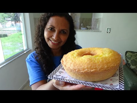 BOLO SEM LEITE E SEM FARINHA DE TRIGO FOFINHO PARA O LANCHINHO NO SÍTIO