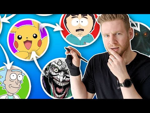 Drawing Character Style-swaps that I probably shouldn't...