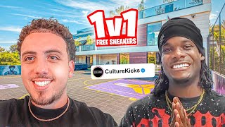 INTENSE 1V1 FOR FREE SNEAKERS!!! (CRAZY ENDING)