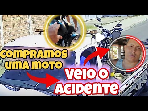 COMPRAMOS UMA MOTO E DIAS DEPOIS MARIDO SOFREU @CIDENTE + ELE FALA NO VIDEO A EXPERIÊNCIA QUE TEVE