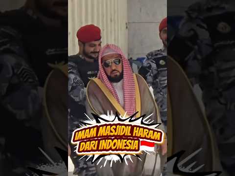 Imam Sholat Masjidil Haram Makkah Dari Indonesia #shortvideo #kisahislami #palestine #fyp
