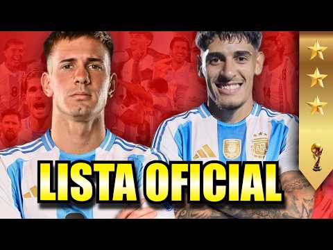 🔥🚨LA BOMBA DE SCALONI!!! Lista oficial de la Selección Argentina para Chile y Colombia (junio 2025)