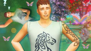 ¿QUÉ PASA SI DEJAS A UN SIM SIN CASA Y SIN COMIDA POR UNA SEMANA? 🌱 LOS SIMS 4 NATURALEZA ENCANTADA