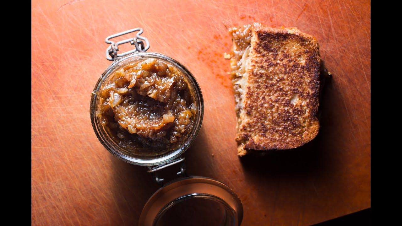 How to make homemade onion jam recipe