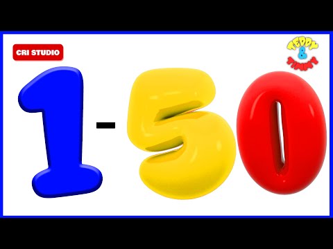 1 To 50 Numbers | Toddler Learning Video | 123 go | Preschool | Numbers for Kids | 1234 Numbers