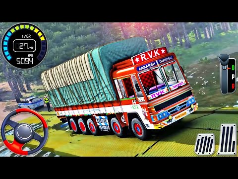 New Offroad Truck Driving 2025 - Cargo Indian Truck Simulator 3D - Android GamePlay