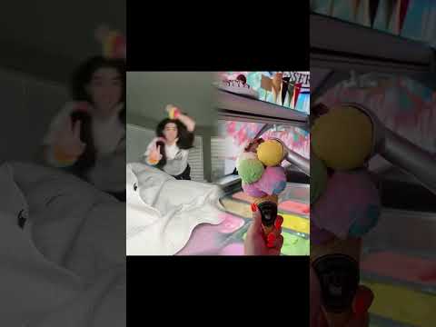 Pov: Quirky lala has a SLEEPOVER WITH HER CRUSH+EX AT SAME TIME! #acting #pov