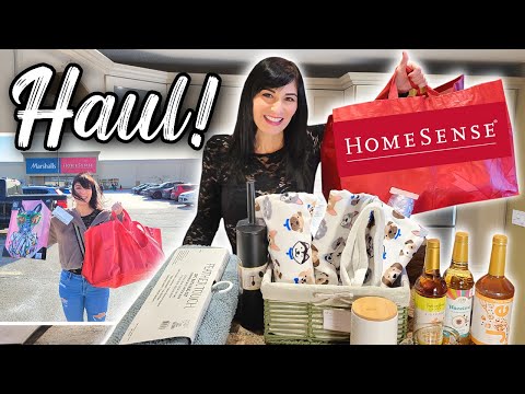 HUGE HOMESENSE HAUL | Weight Loss Finds, Bathroom Organization, Decor & More!